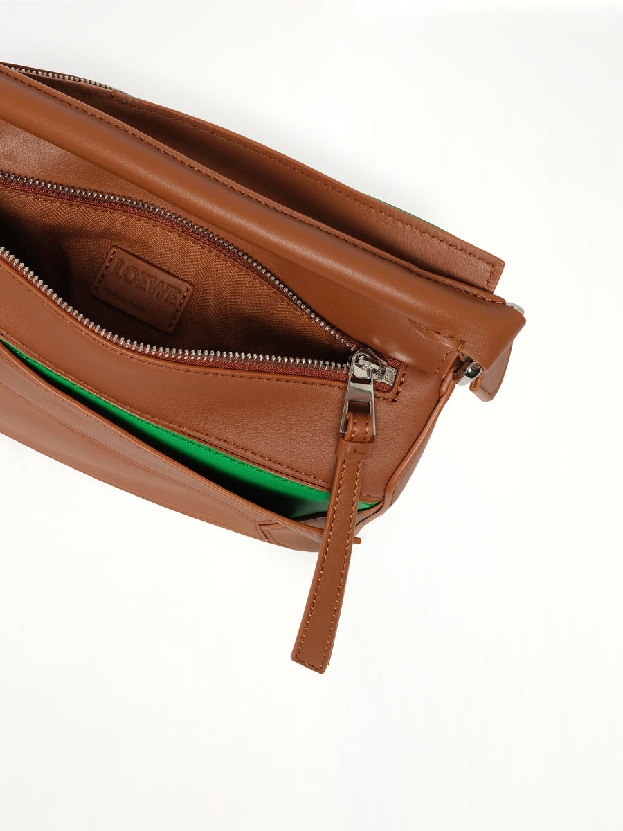 Puzzle Layers S Bag in Multicolor Squirrel