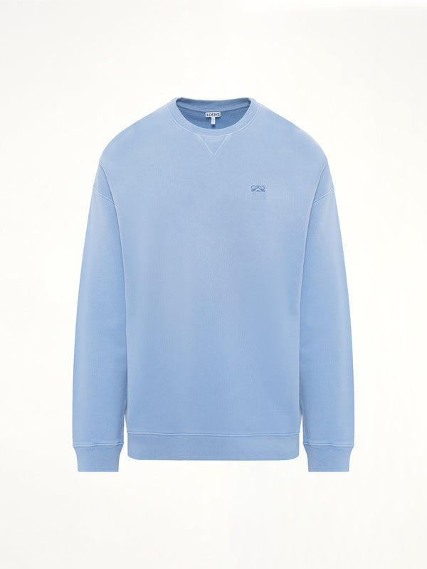 Faded Sweatshirt in Blue