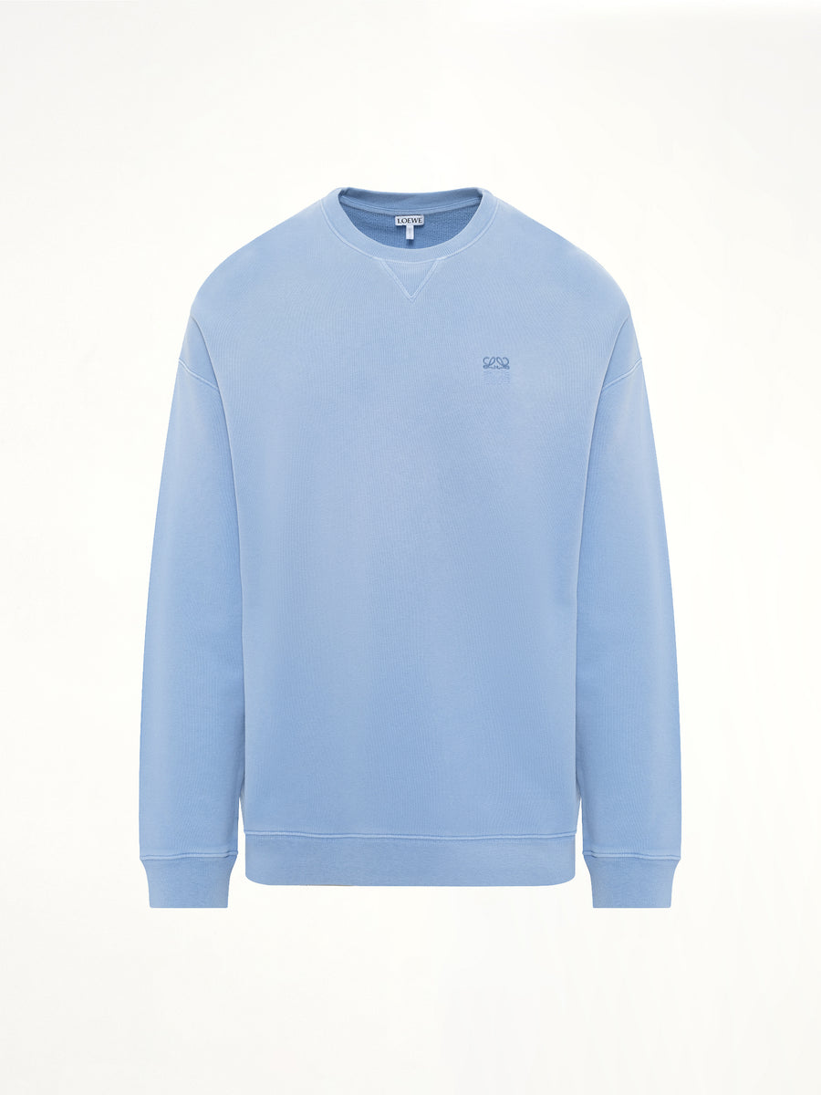 Faded Sweatshirt in Blue