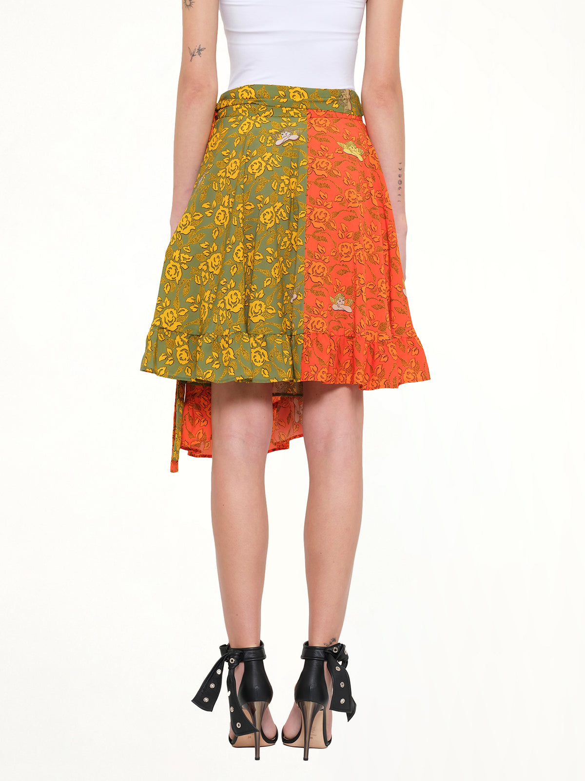 Loewe x Paula Wrap Skirt in Multicolor