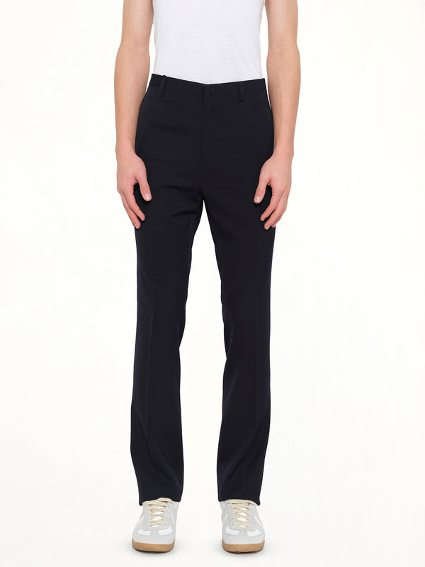 Pants W/ Ribbon Pocket in Navy
