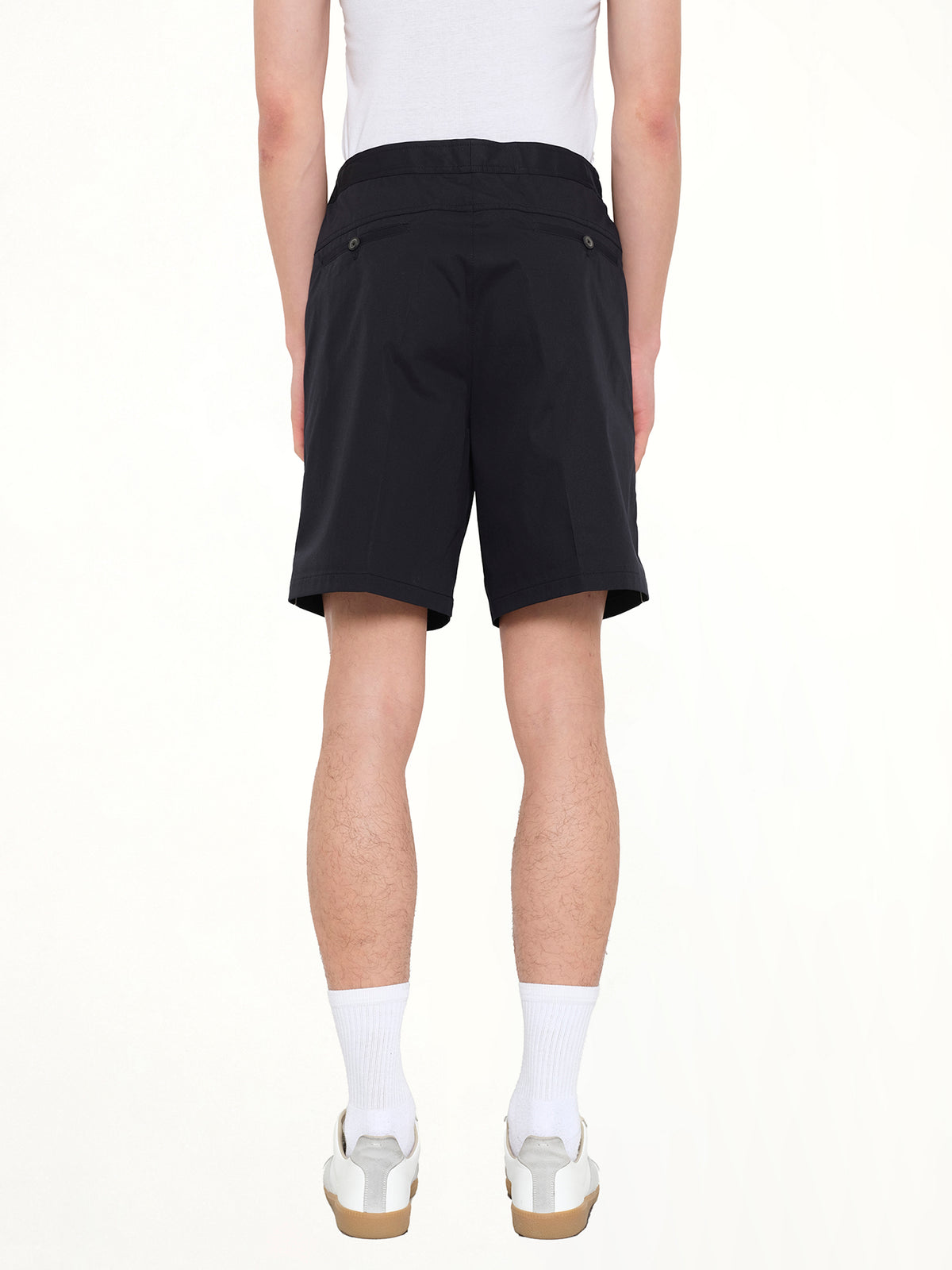 Short Loose Belt in Navy