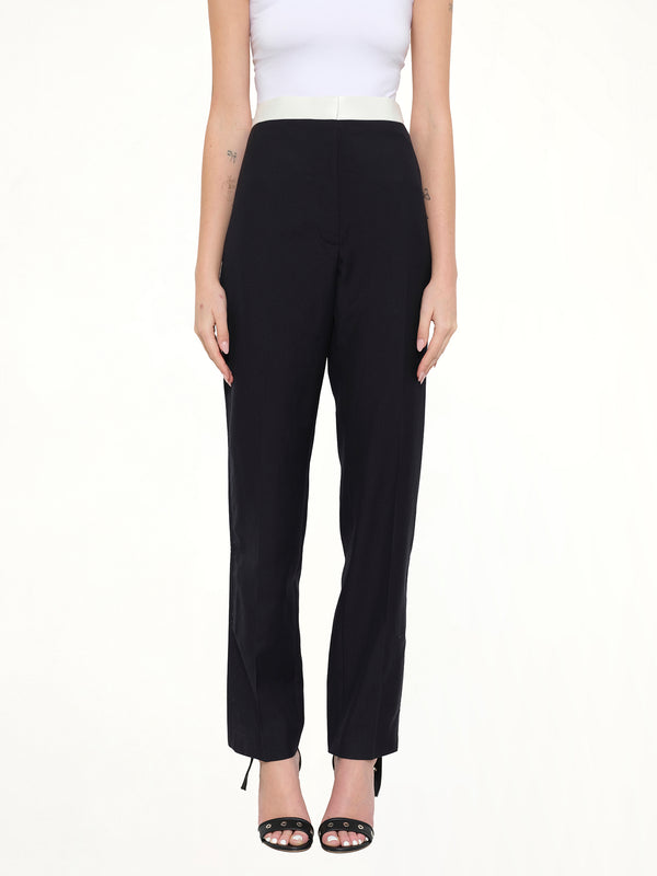 Tuxedo Trousers in Navy
