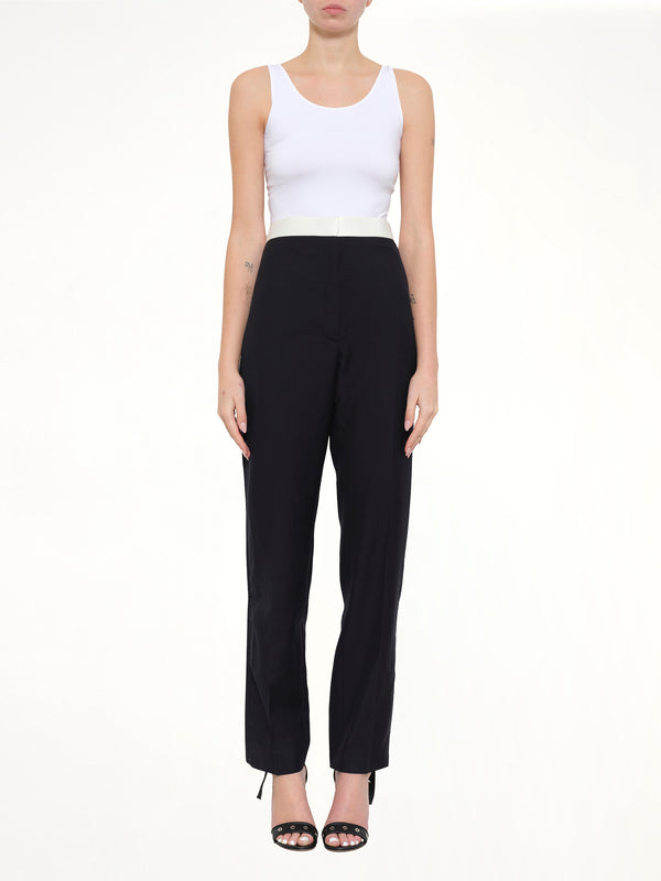 Tuxedo Trousers in Navy