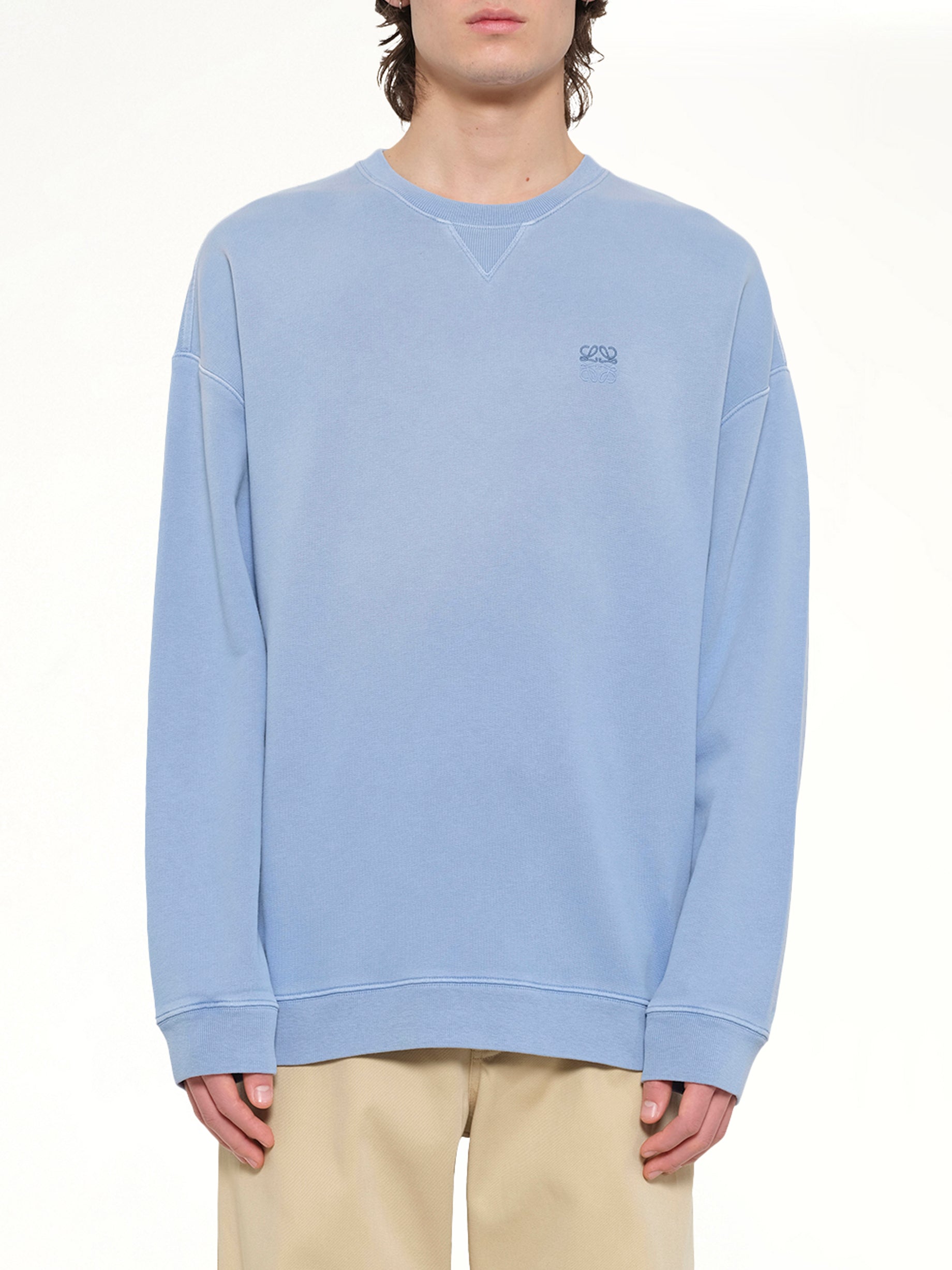 Faded Sweatshirt in Blue