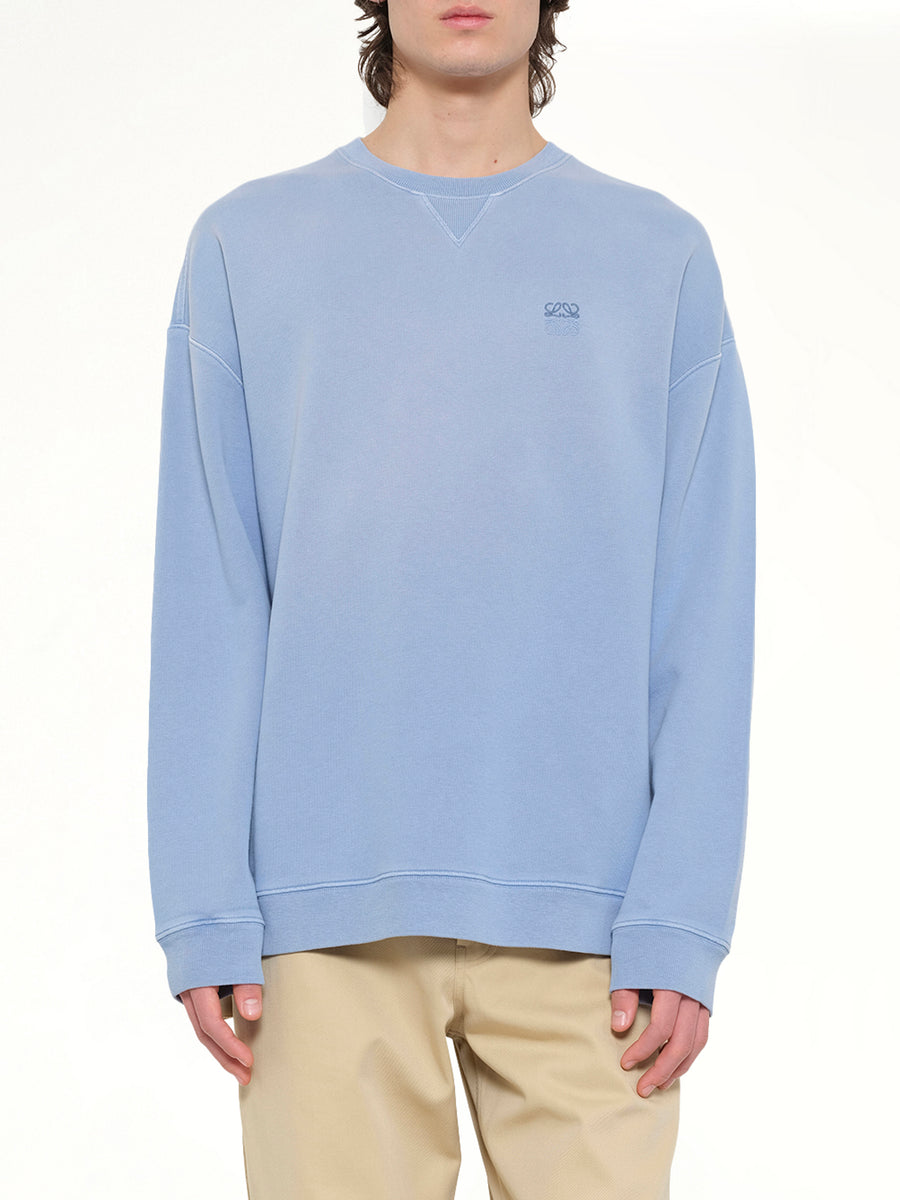 Faded Sweatshirt in Blue