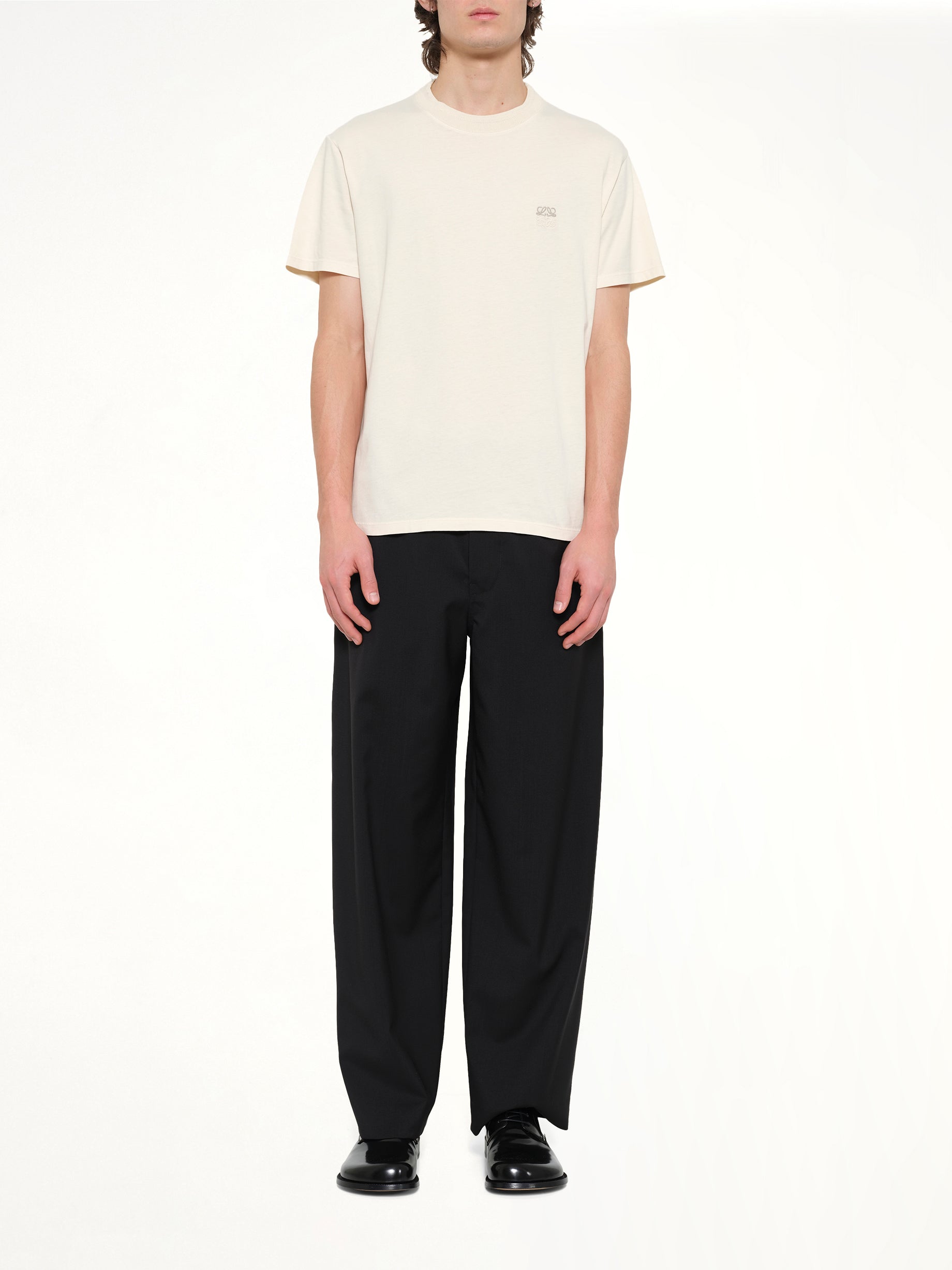 Regular Fit T-Shirt in Beige