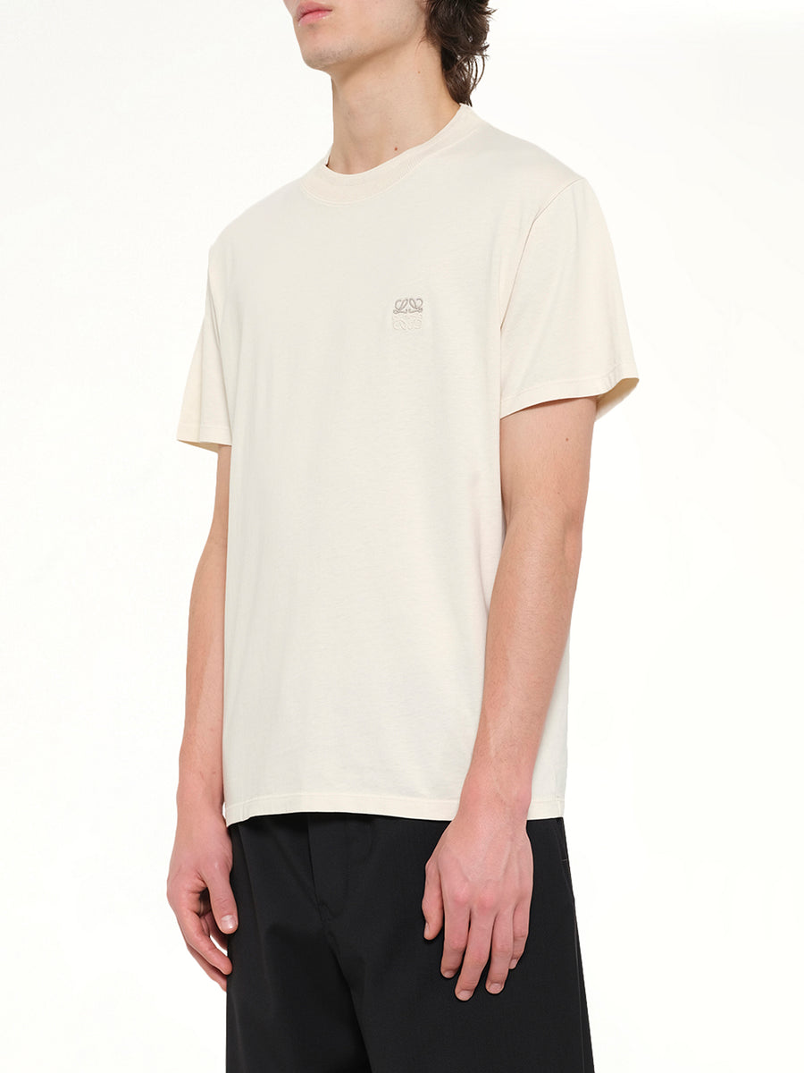 Regular Fit T-Shirt in Beige