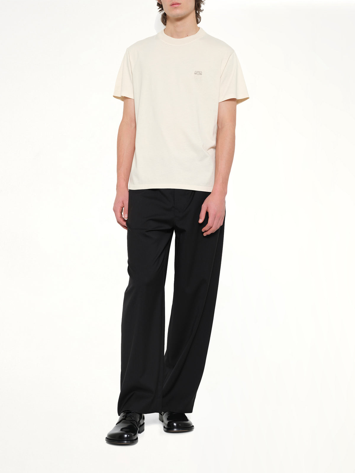 Regular Fit T-Shirt in Beige