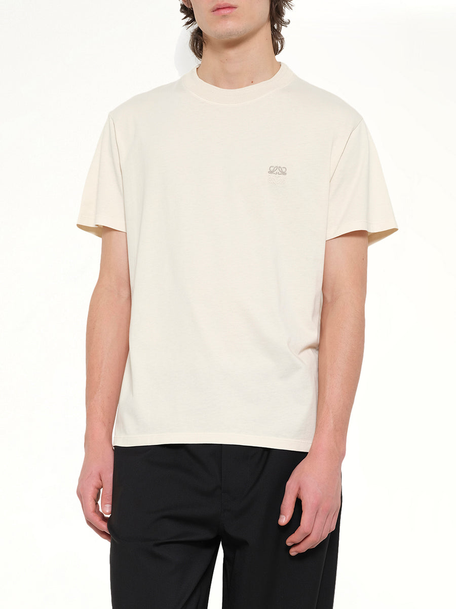 Regular Fit T-Shirt in Beige