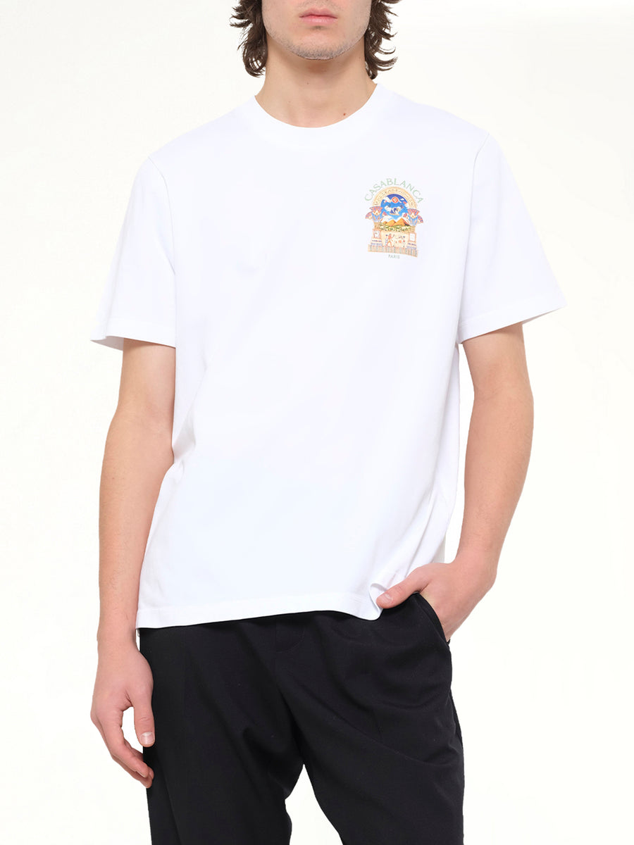 Egyptian Arch Classic T-Shirt in White