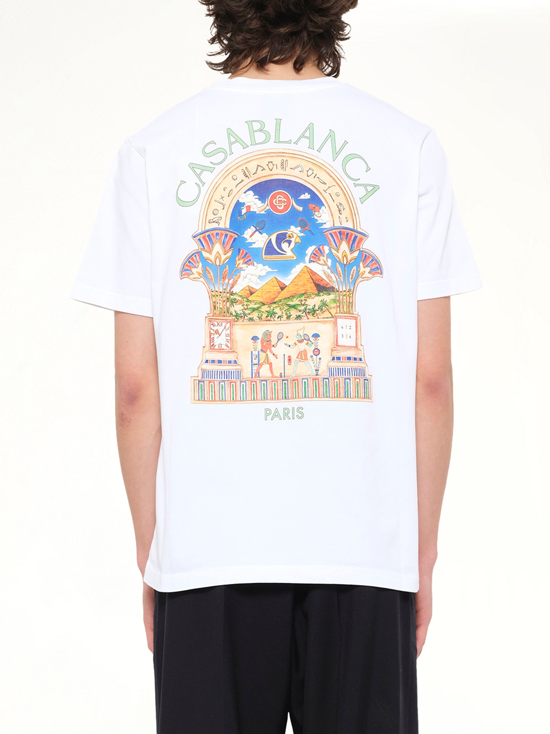 Egyptian Arch Classic T-Shirt in White