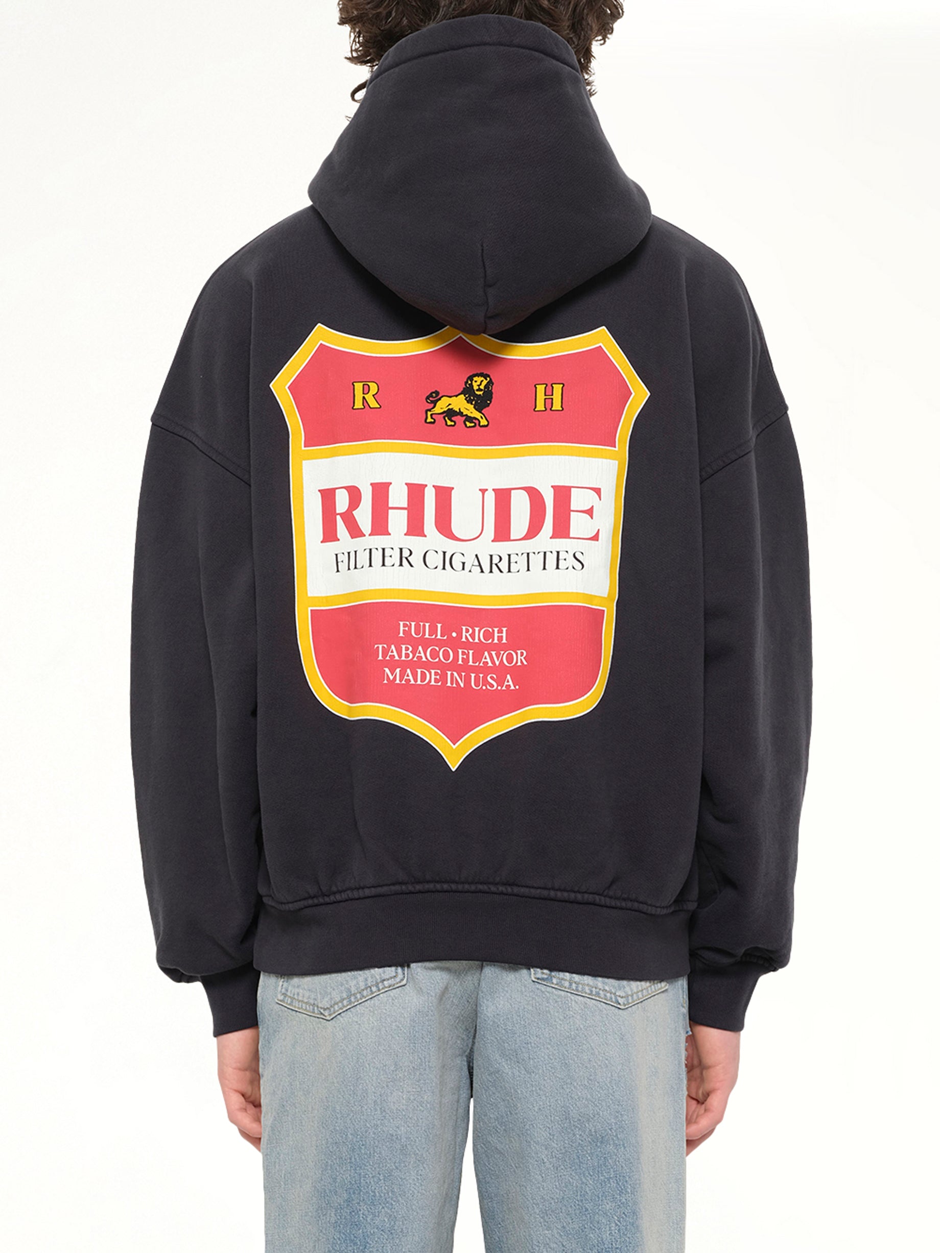 Filtaro Crest Hoodie in Vintage Black