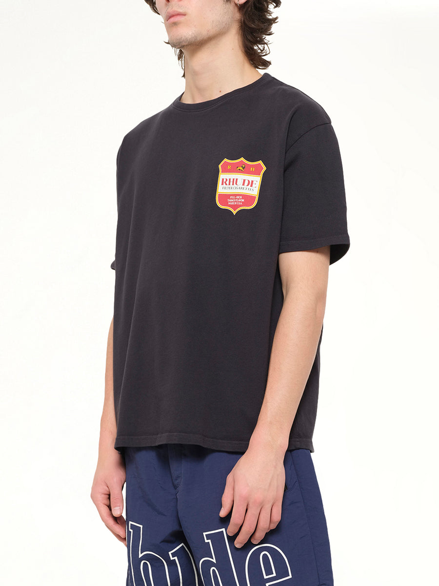 Filtaro Crest T-Shirt in Vintage Black