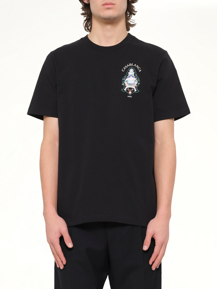 Hotel Emblem Classic T-Shirt in Black