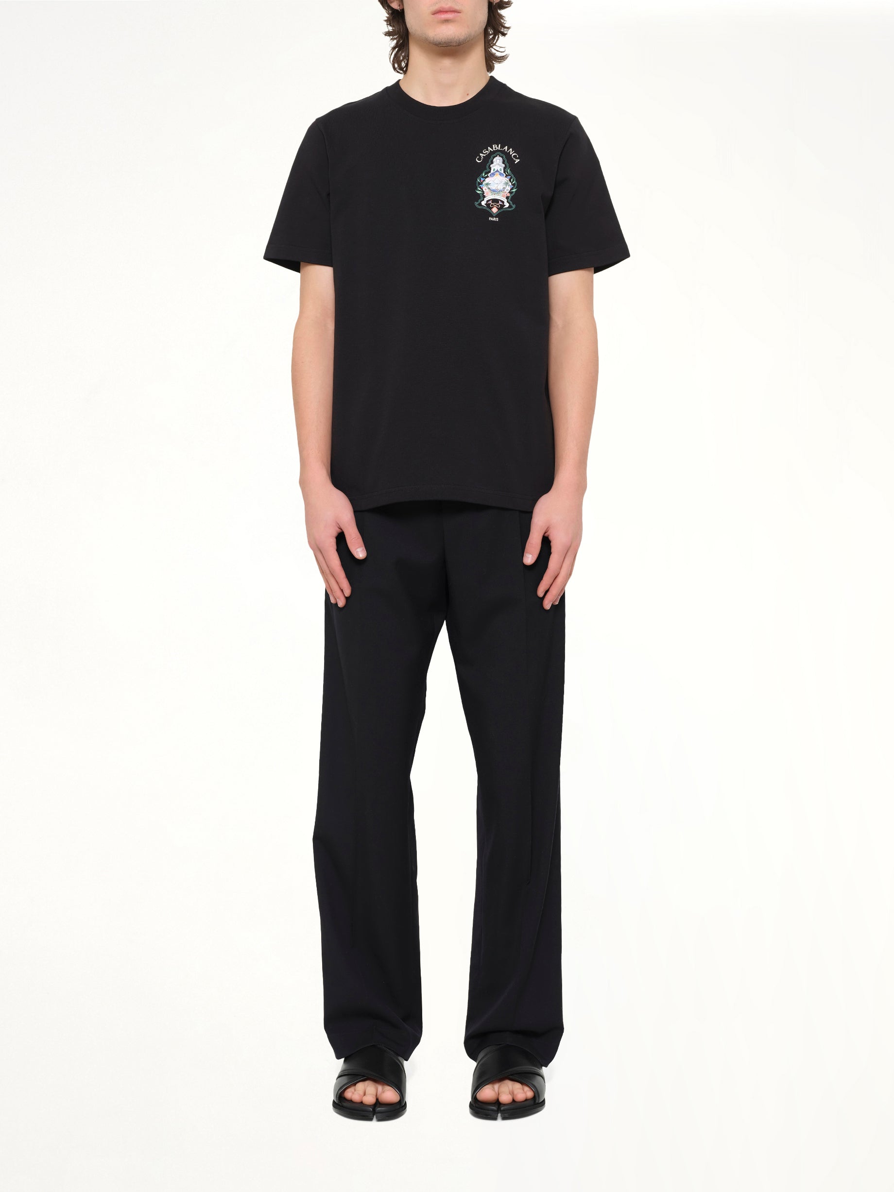 Hotel Emblem Classic T-Shirt in Black