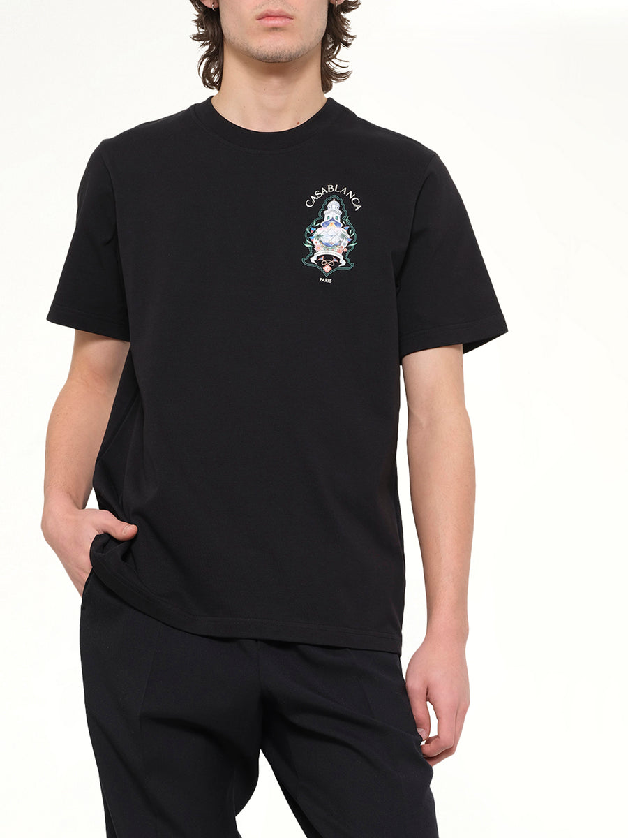 Hotel Emblem Classic T-Shirt in Black