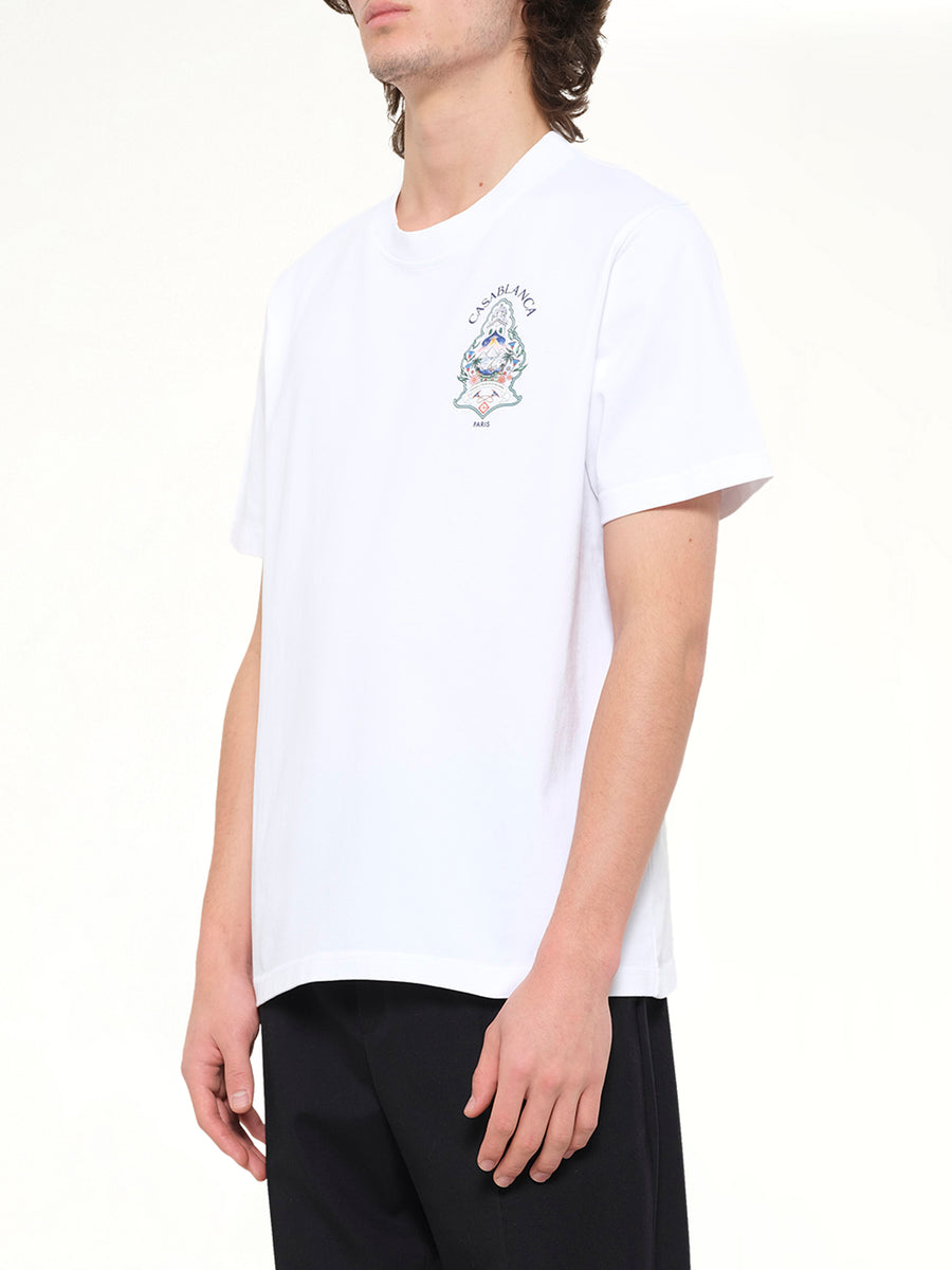 Hotel Emblem Classic T-Shirt in White