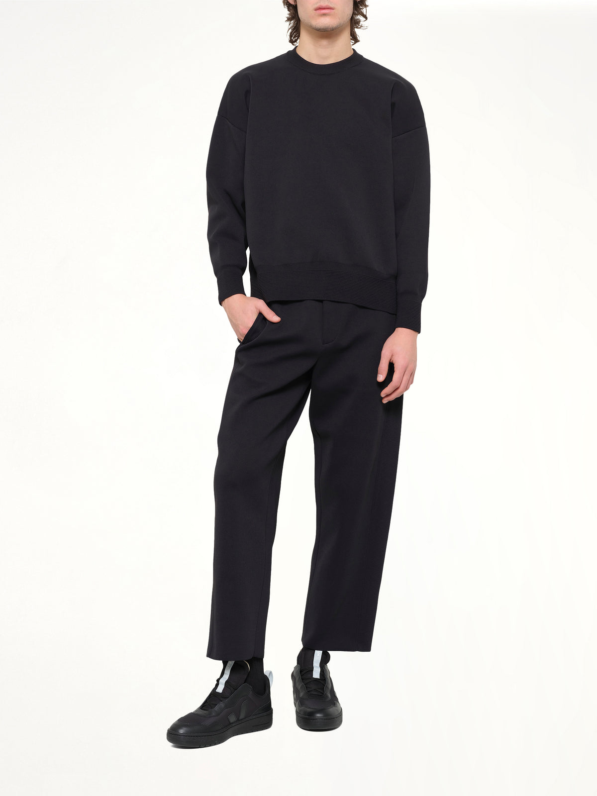 Milan Pullover in Black
