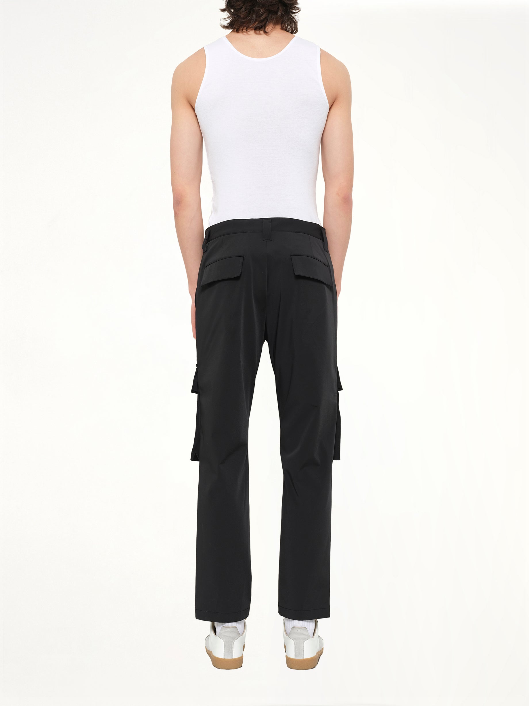 Casual Cargo Pants in Black