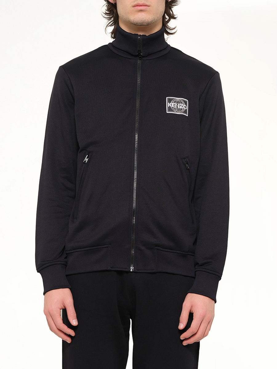 Kenzo Track Jacket in Black