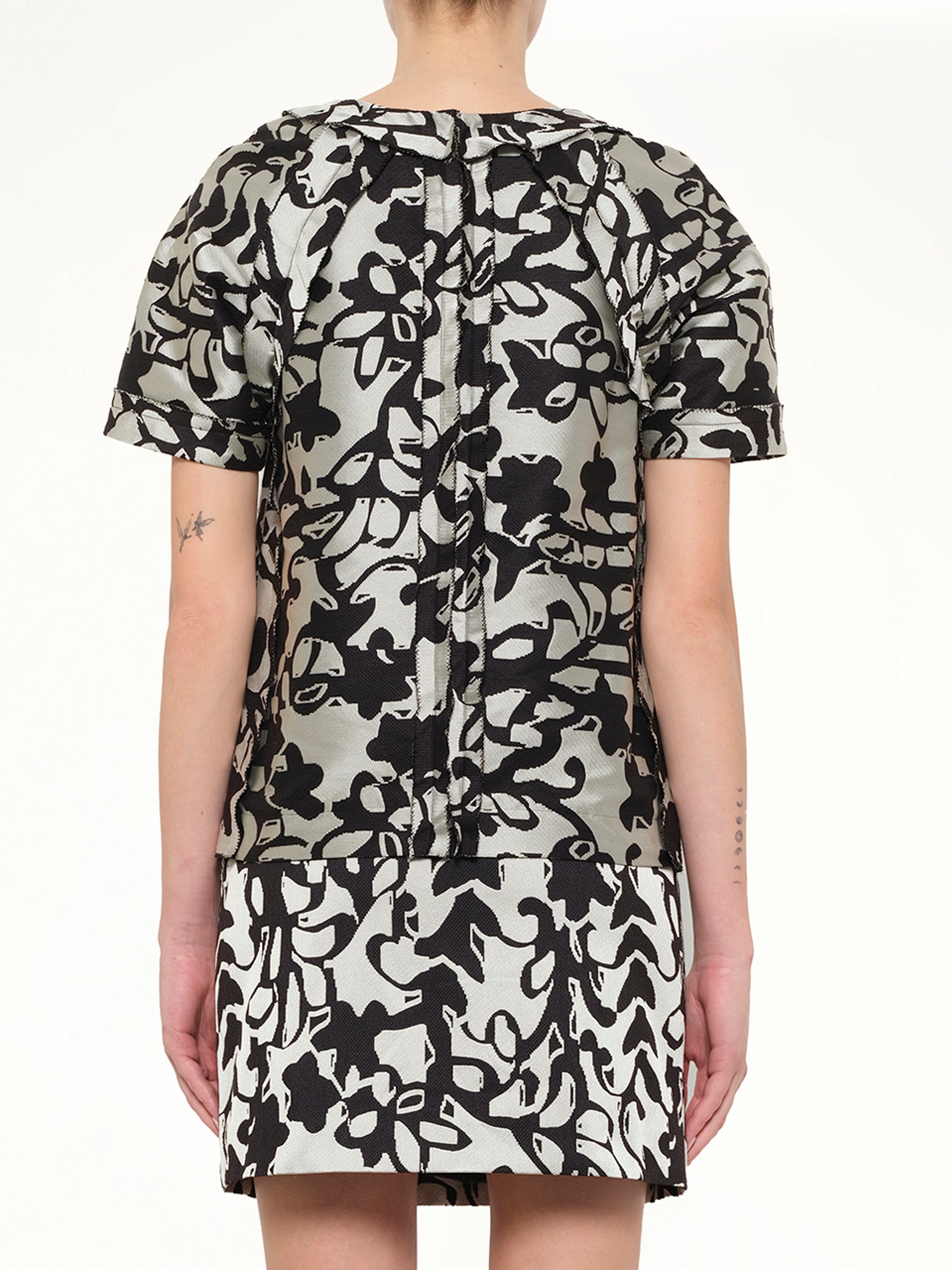 Print Top in Black