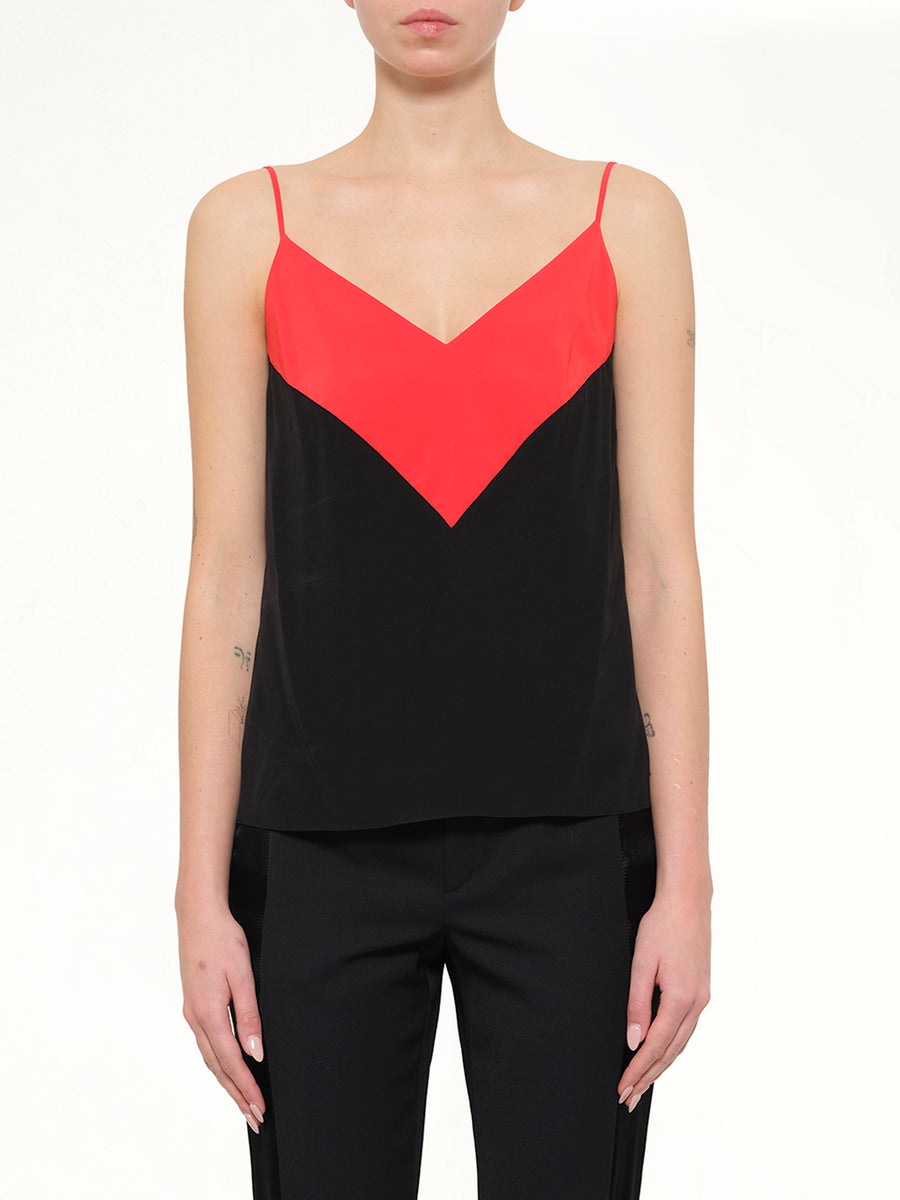 Silk Top in Black