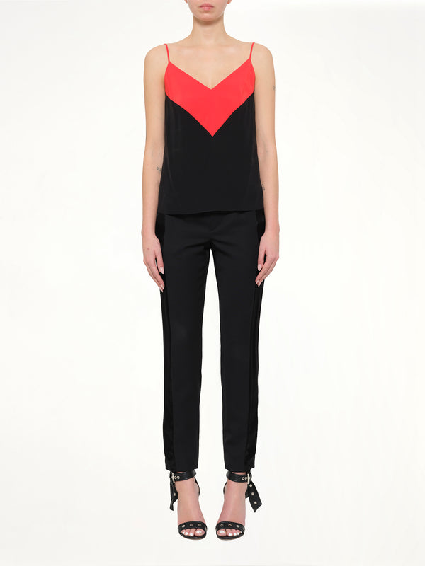 Silk Top in Black