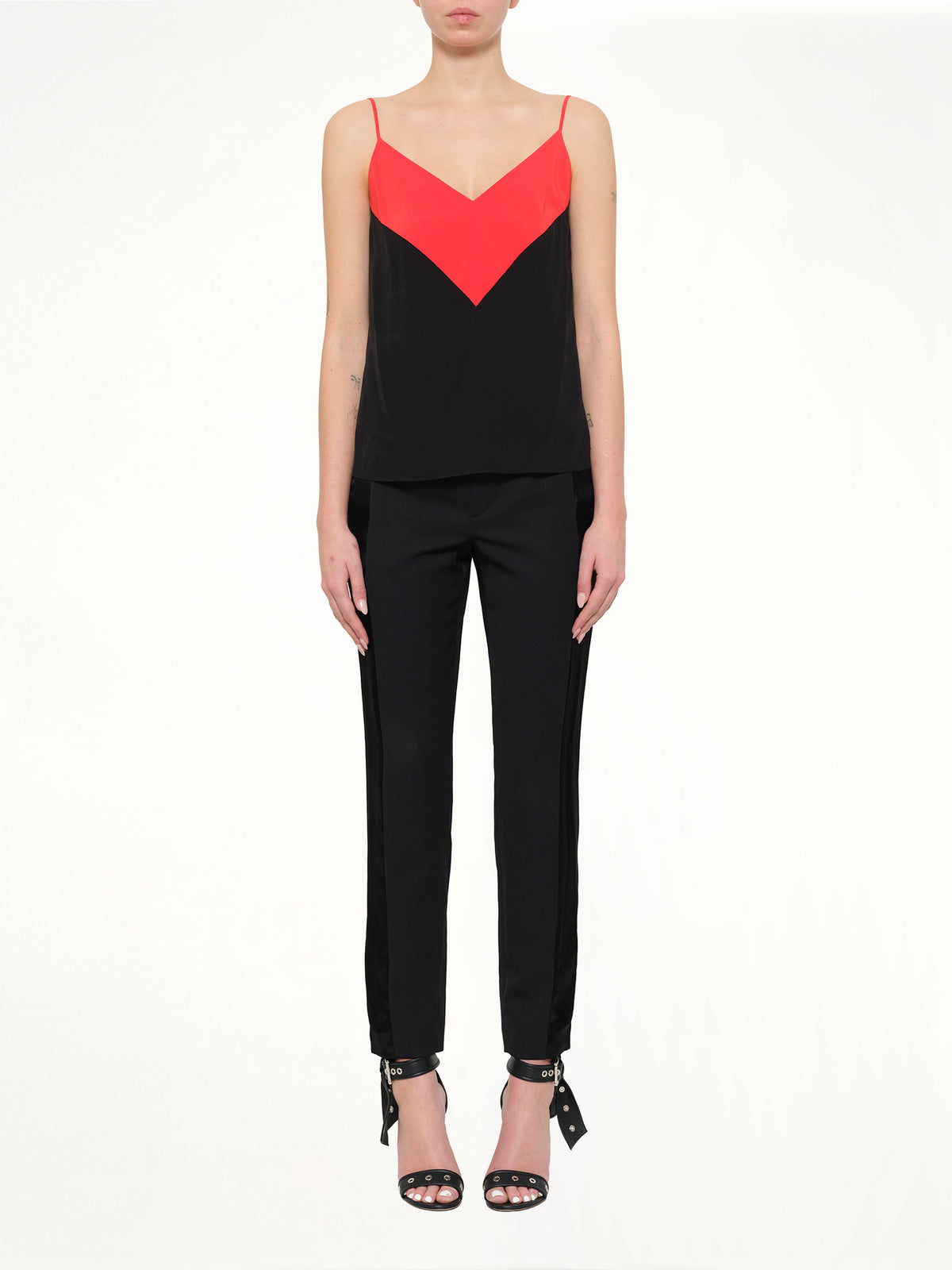Silk Top in Black
