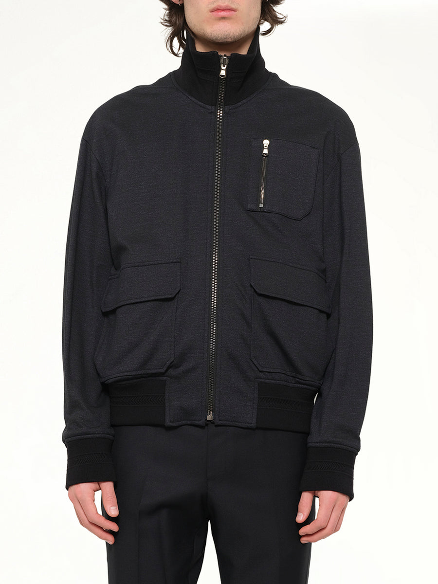 Wooyoungmi Track Jacket Navy