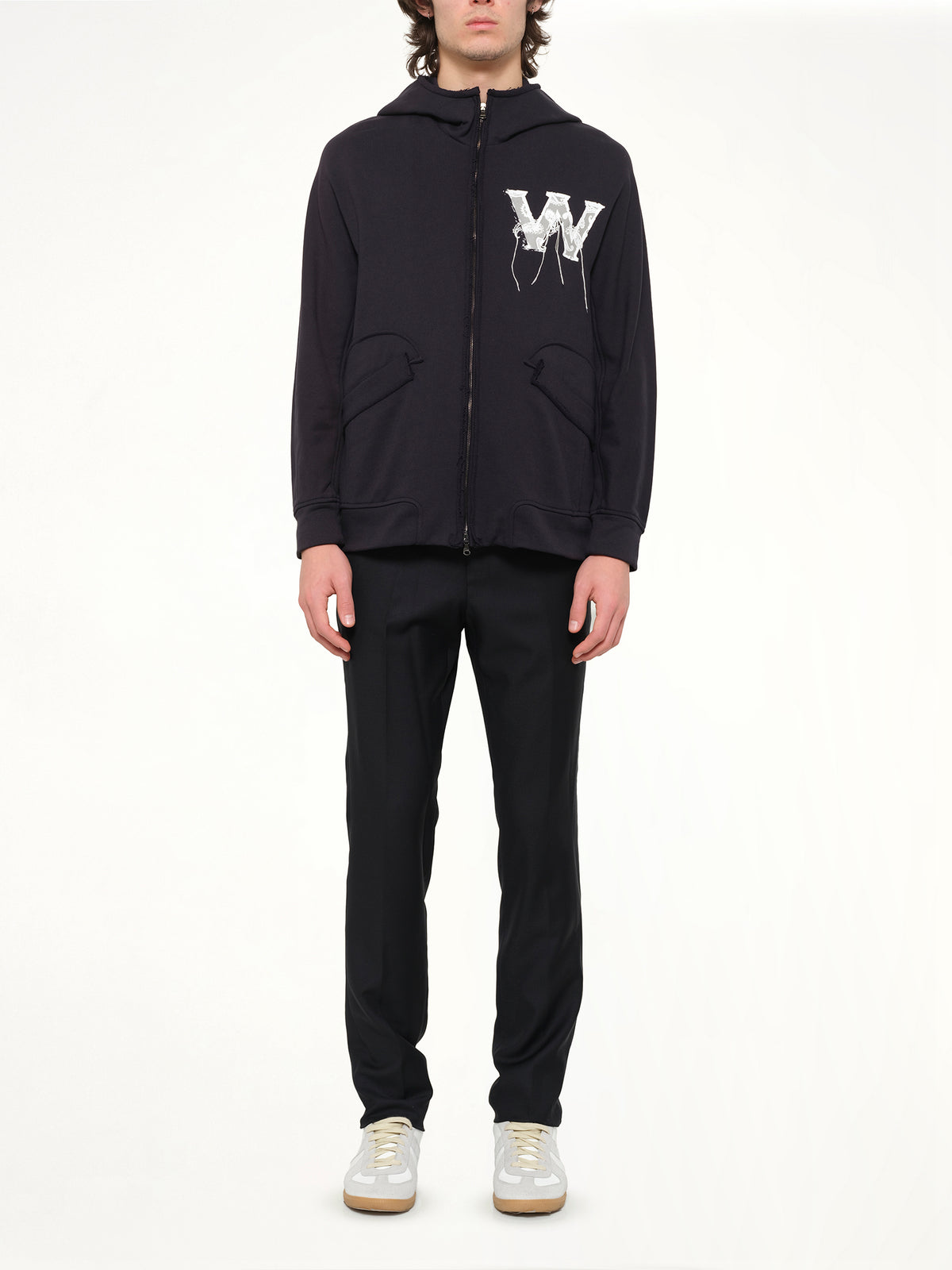 Wooyoungmi Track Jackets in Navy