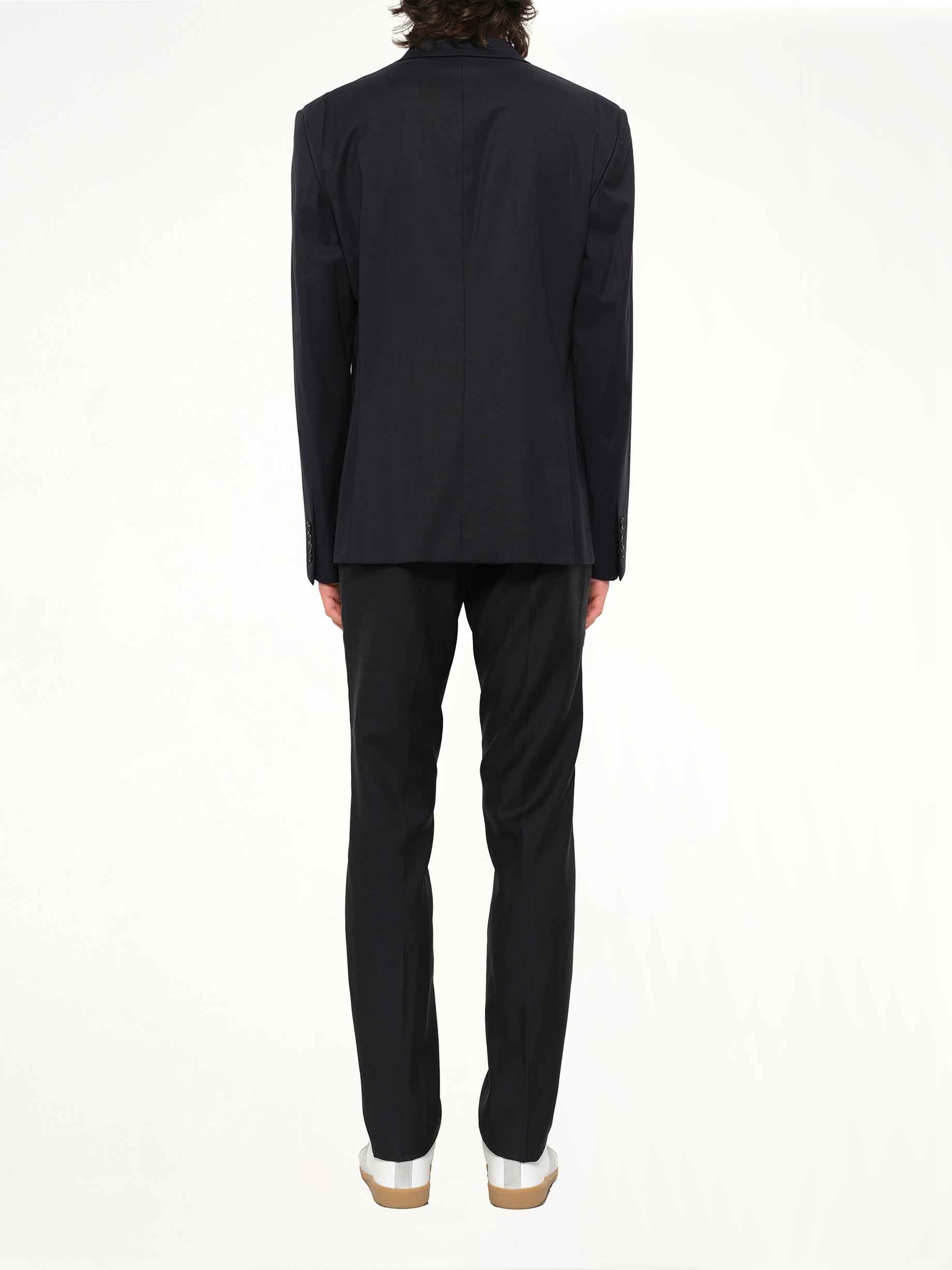 Woven Jacket in Navy