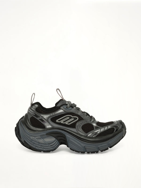 6XL Sneaker in Black/Grey