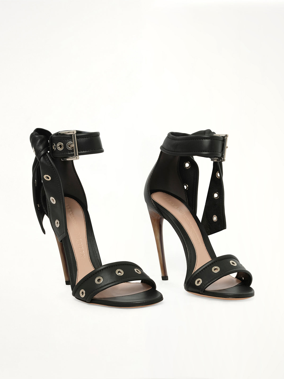 Alexander McQueen Leather Sandals Black