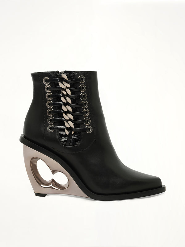 Alexander Mcqueen Leather Half Boot