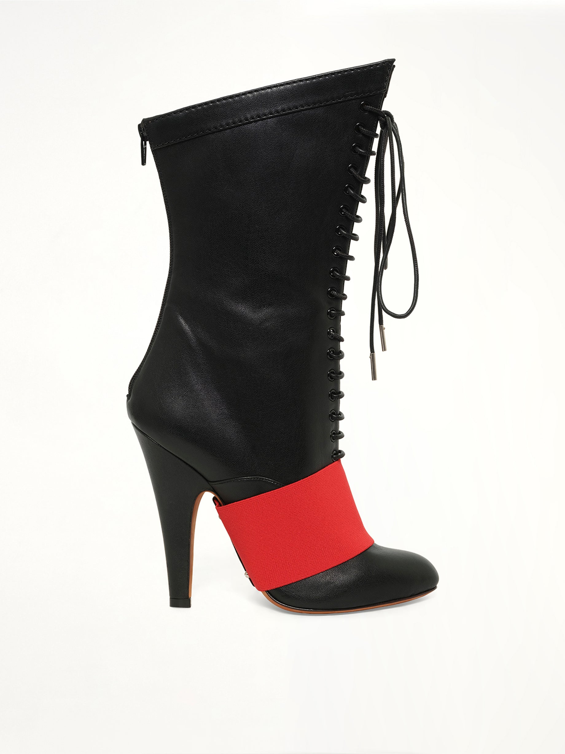 Corset 12 Elastic Boots in Black