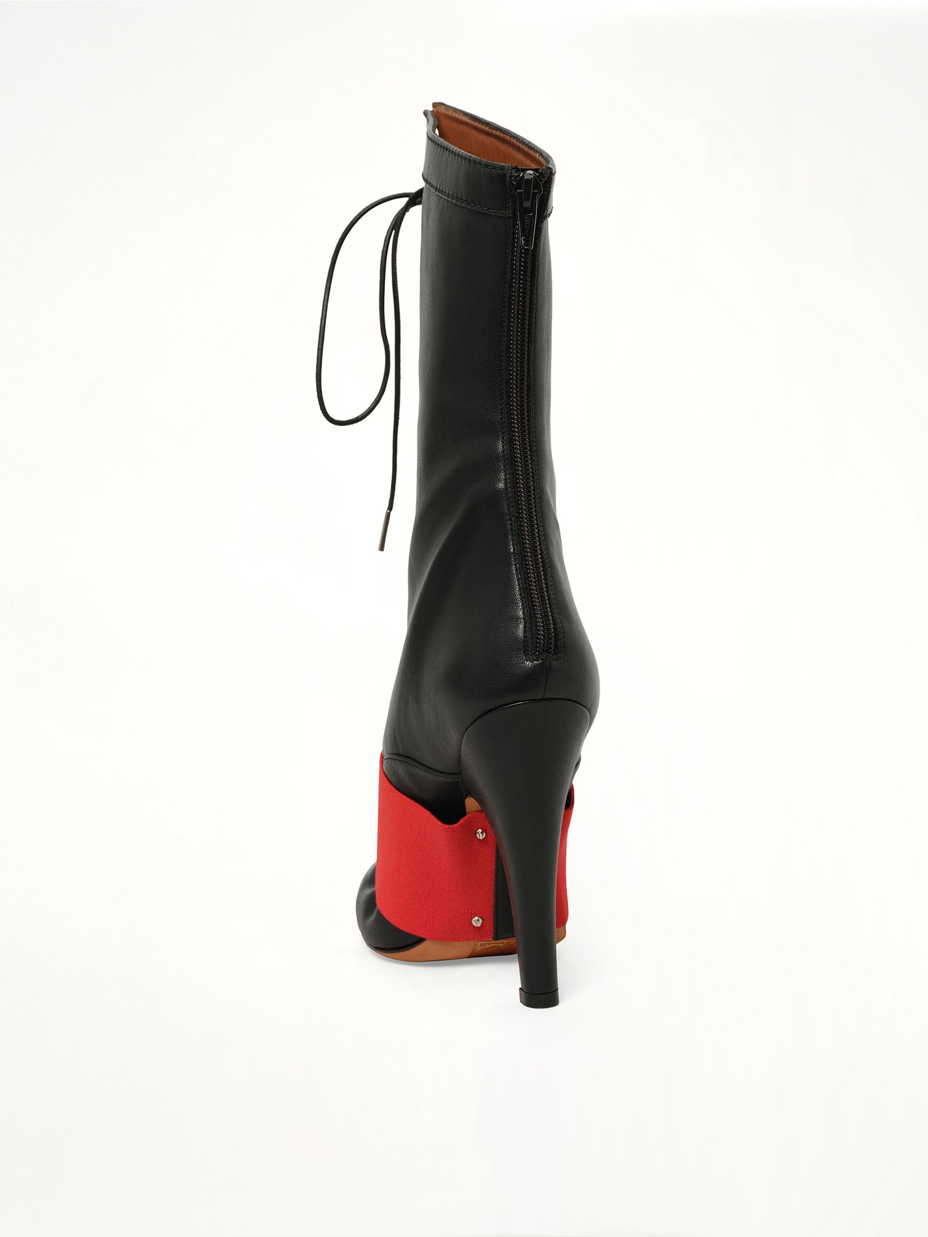 Corset 12 Elastic Boots in Black