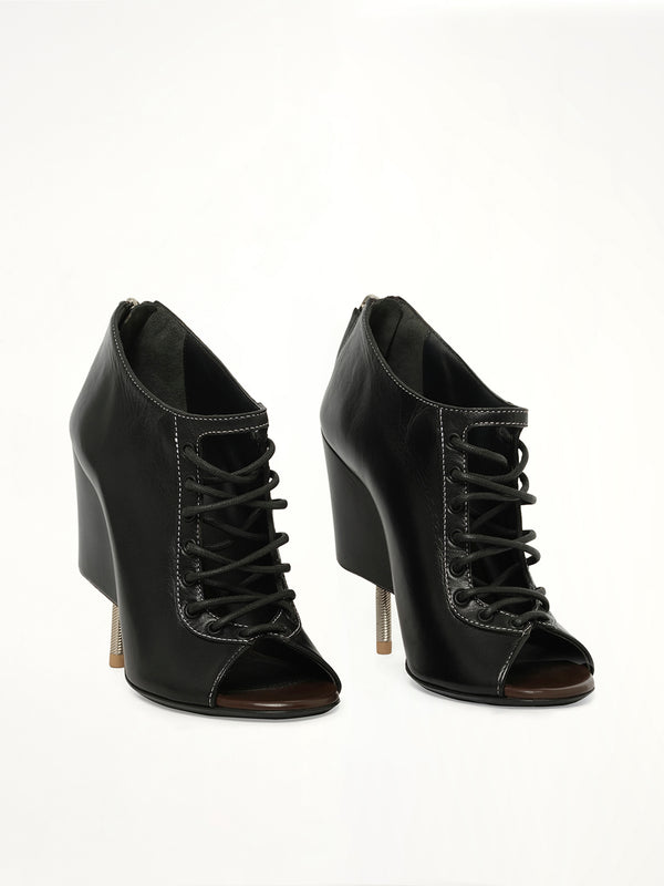 Show Lace Ankle Boots in Black