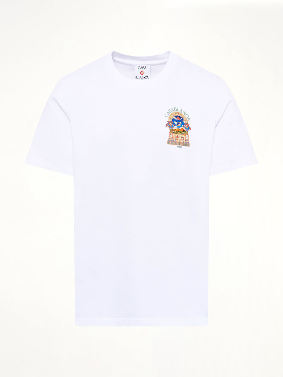 Egyptian Arch Classic T-Shirt in White