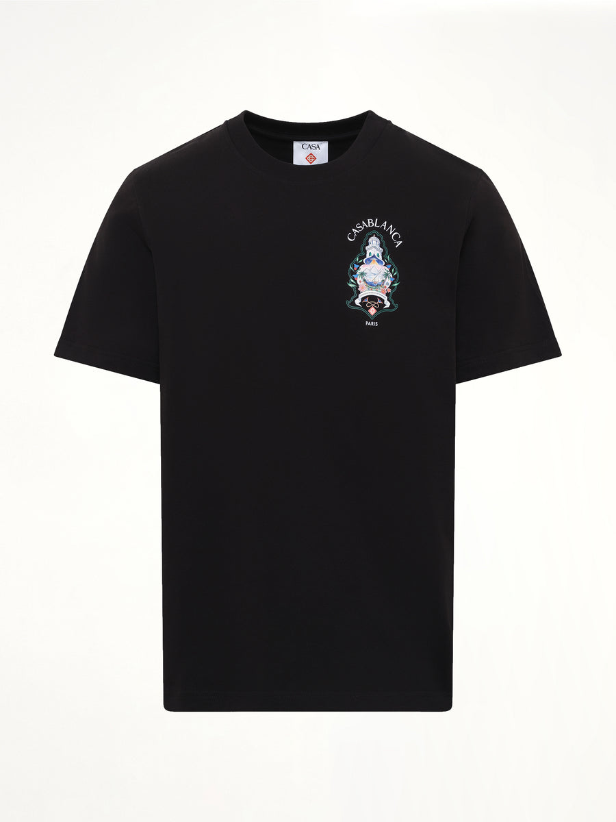Hotel Emblem Classic T-Shirt in Black