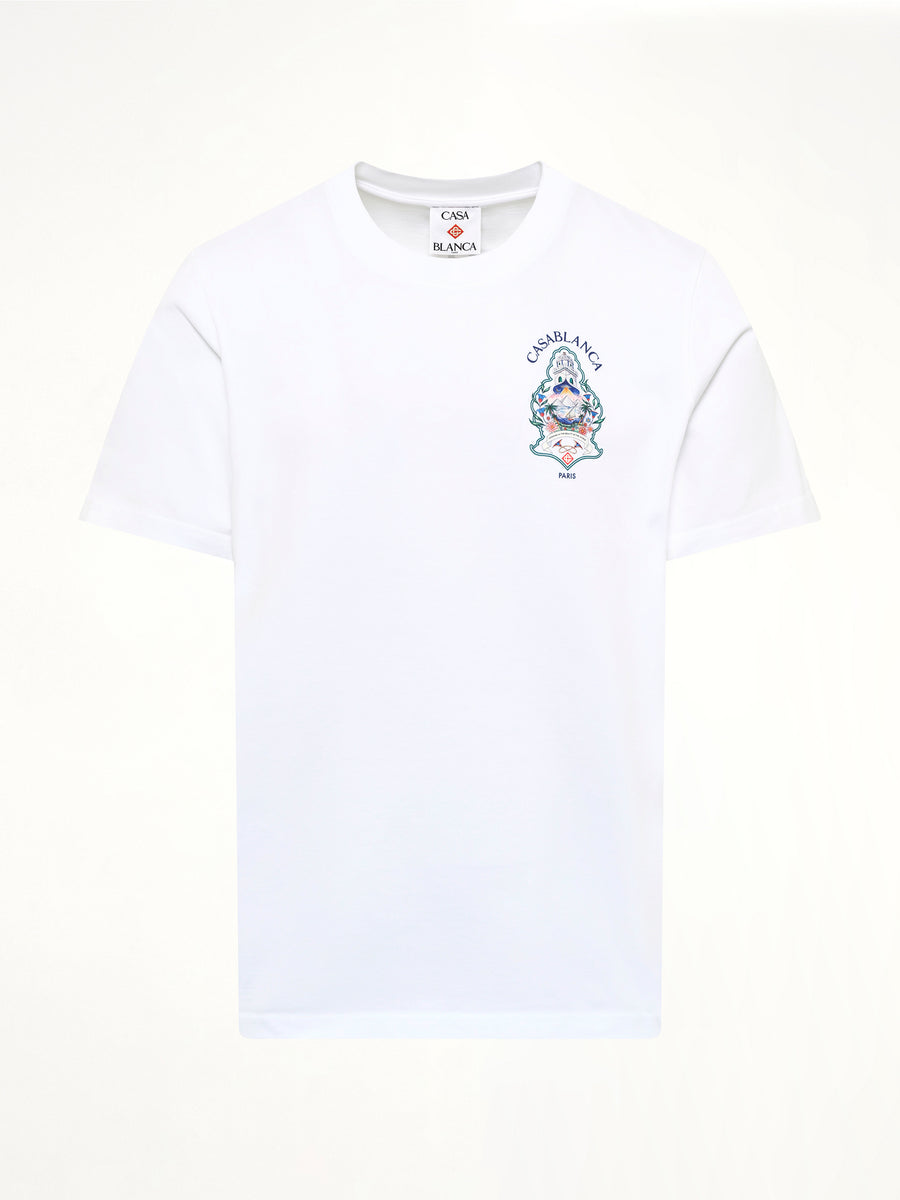 Hotel Emblem Classic T-Shirt in White