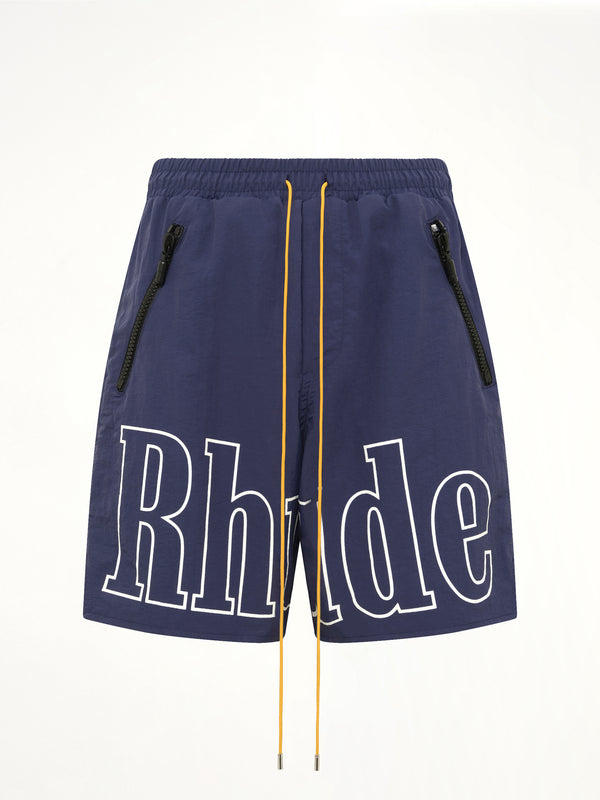 RH Logo Shorts in Navy