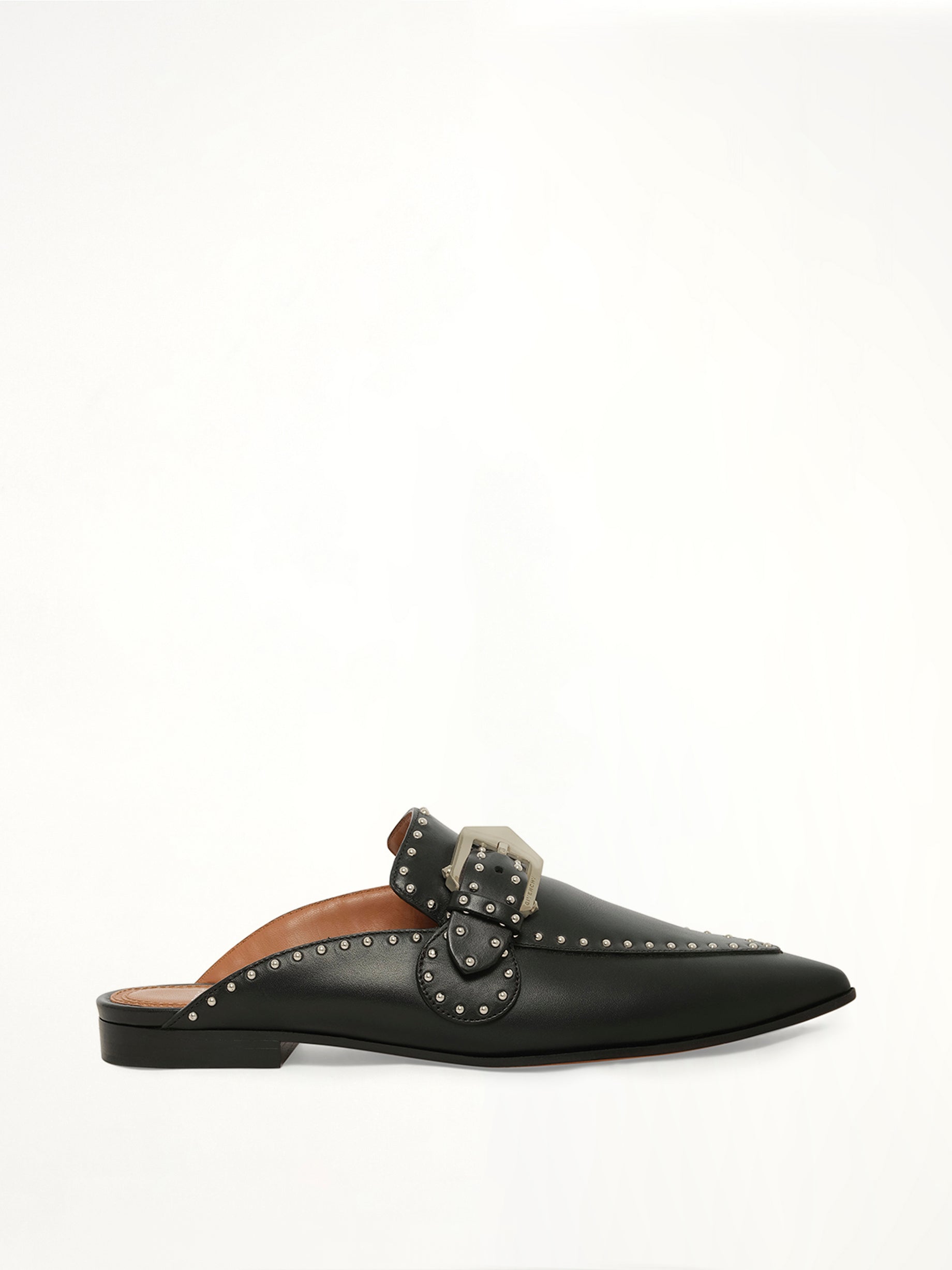 Backless Loafer in Black