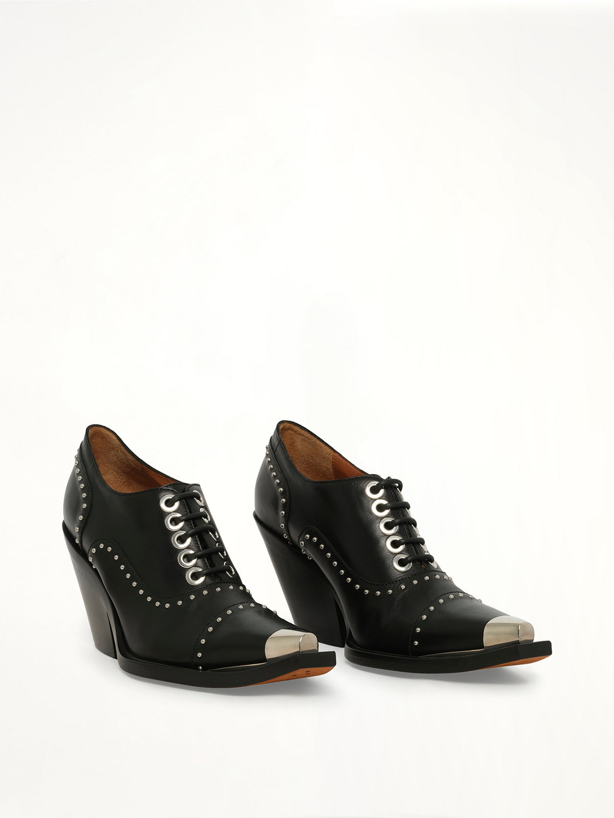 Cowboy Derby Shoes in Black