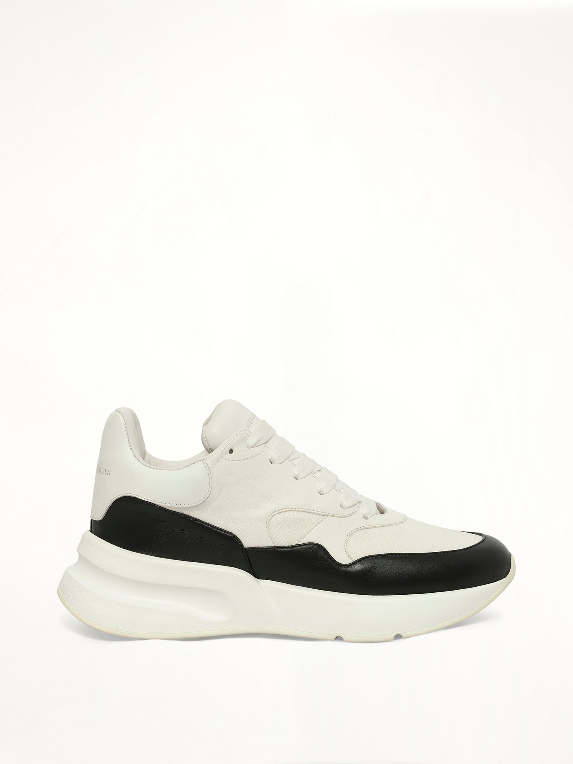 Joey Low Sneaker in White/Black