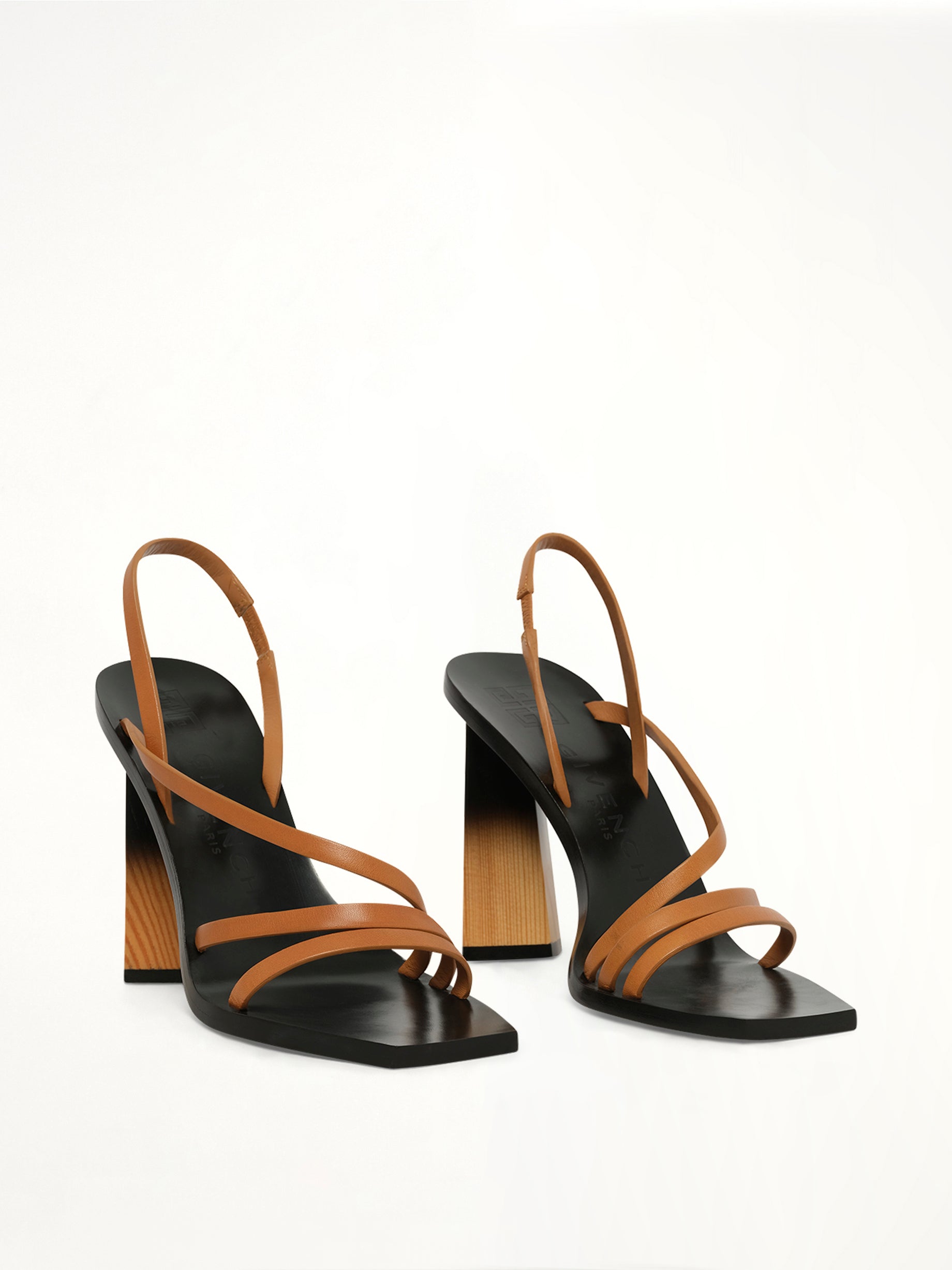Losange Sandal 100 in Natural