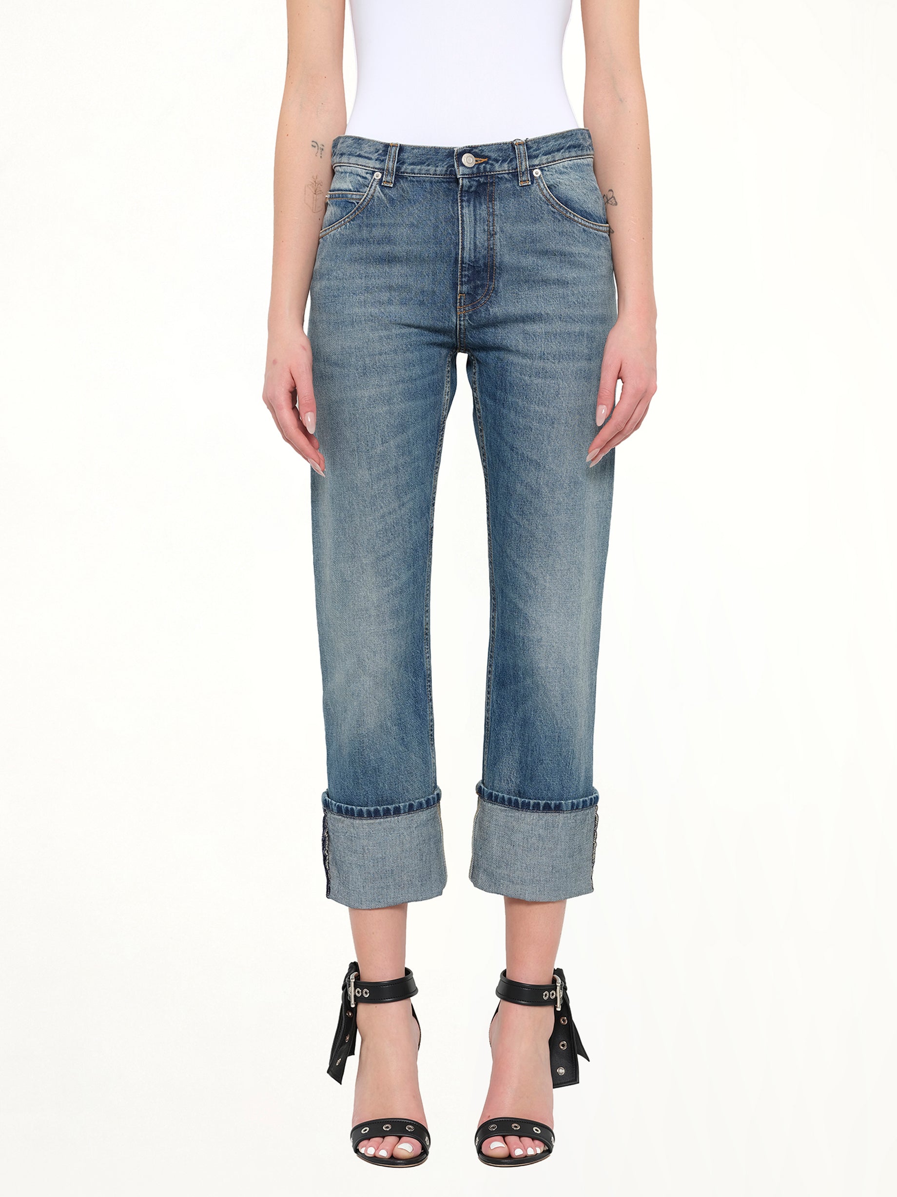 Alexander McQueen Pants in Blue