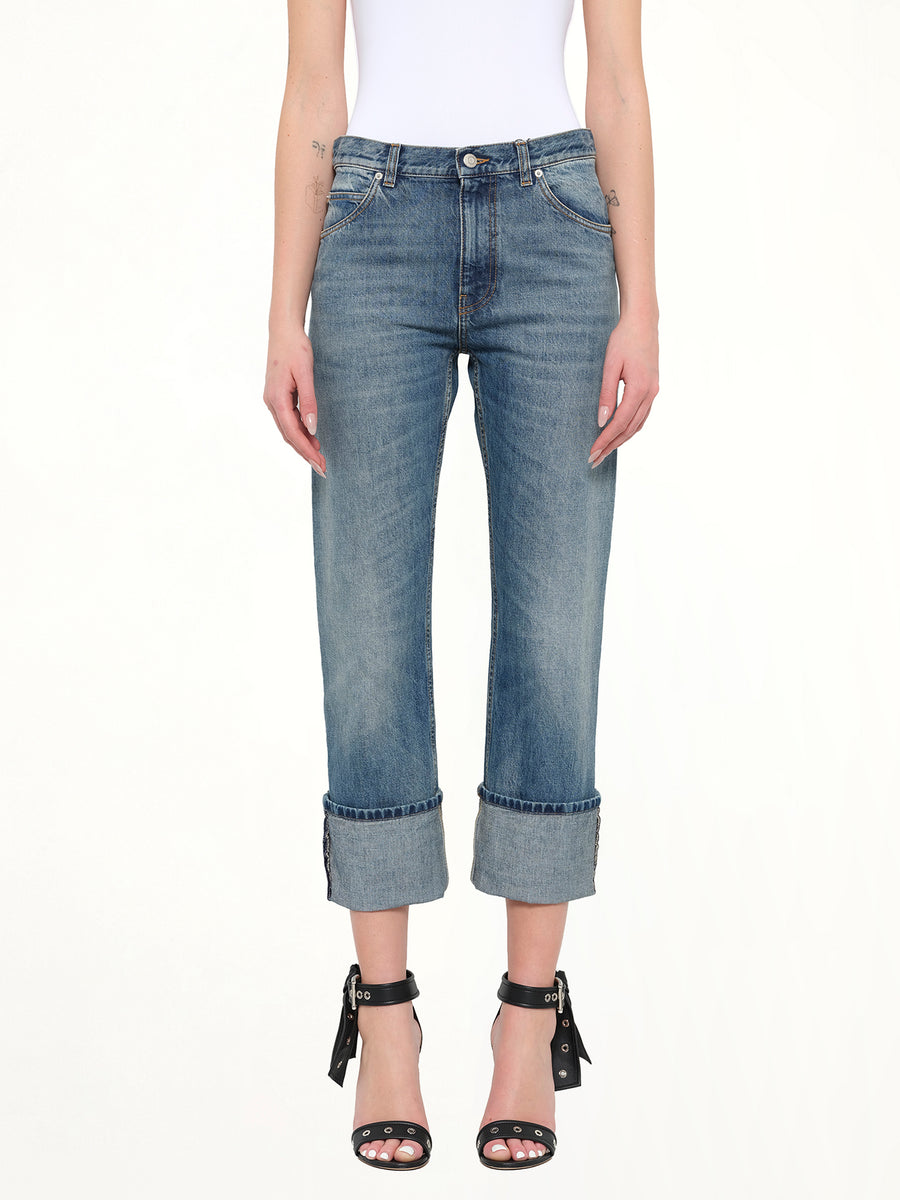 Alexander McQueen Pants in Blue