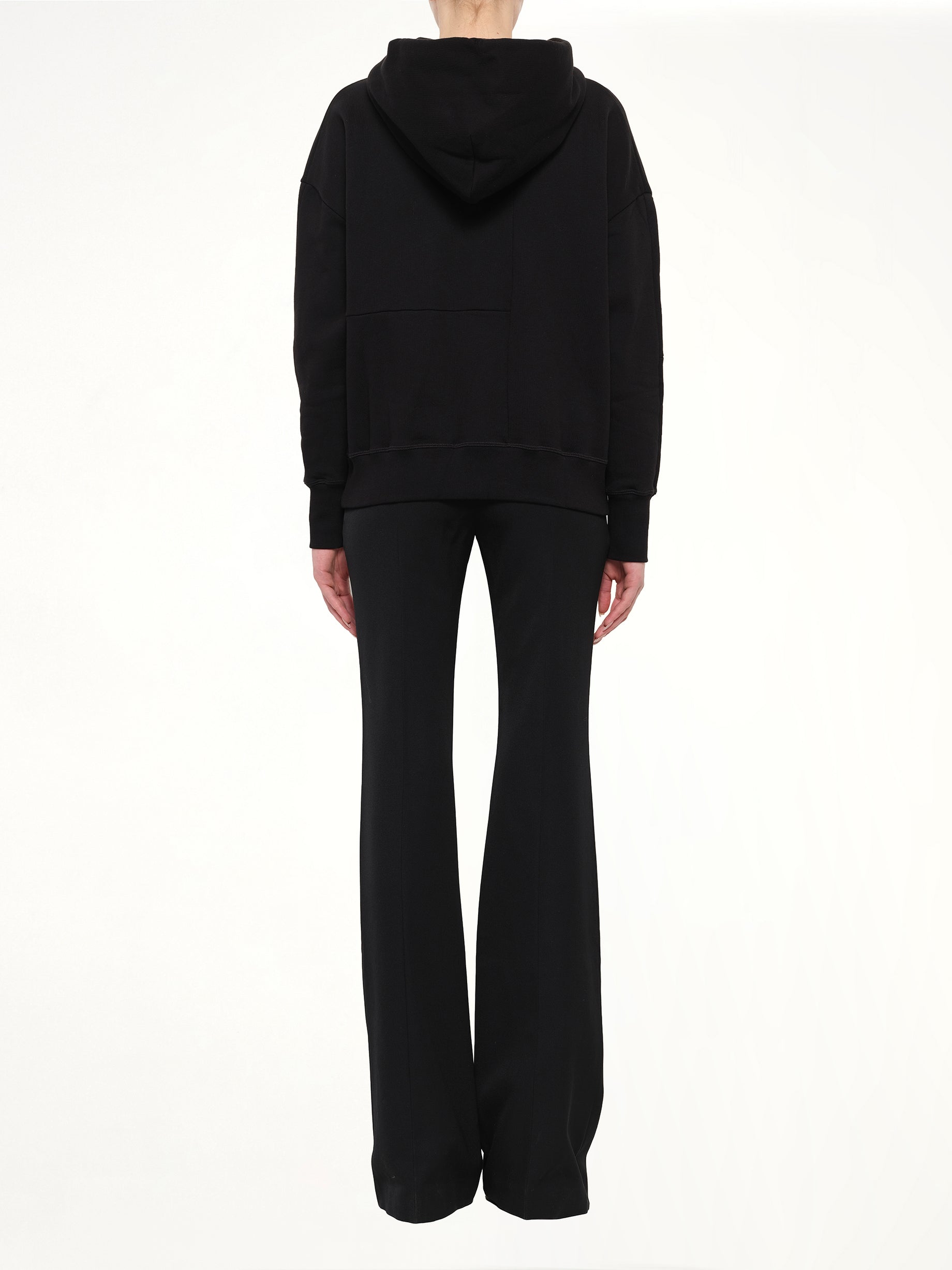 Alexander McQueen Skull Rose Embellished Hoodie in Black