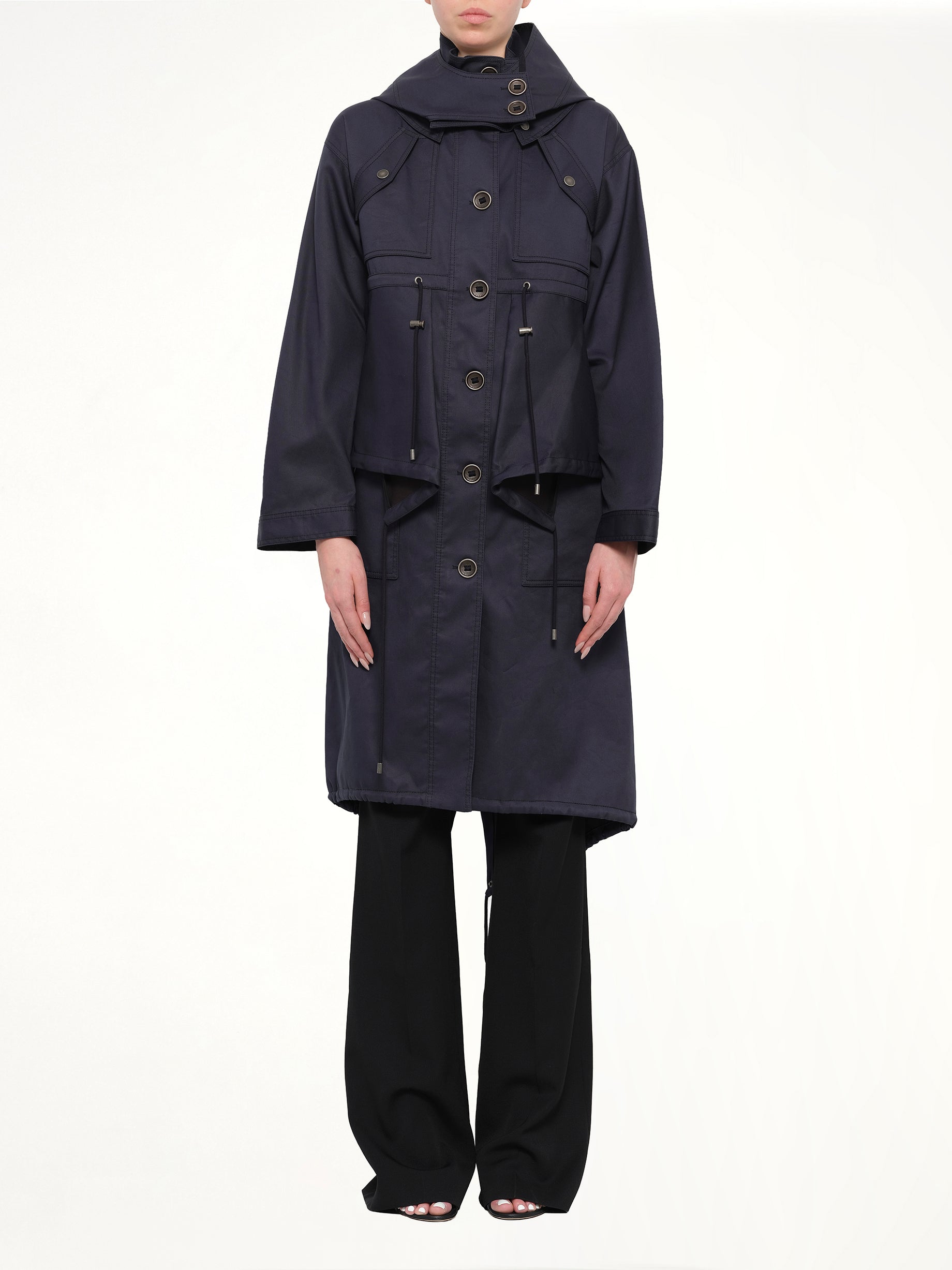 Kenzo Coat in Navy